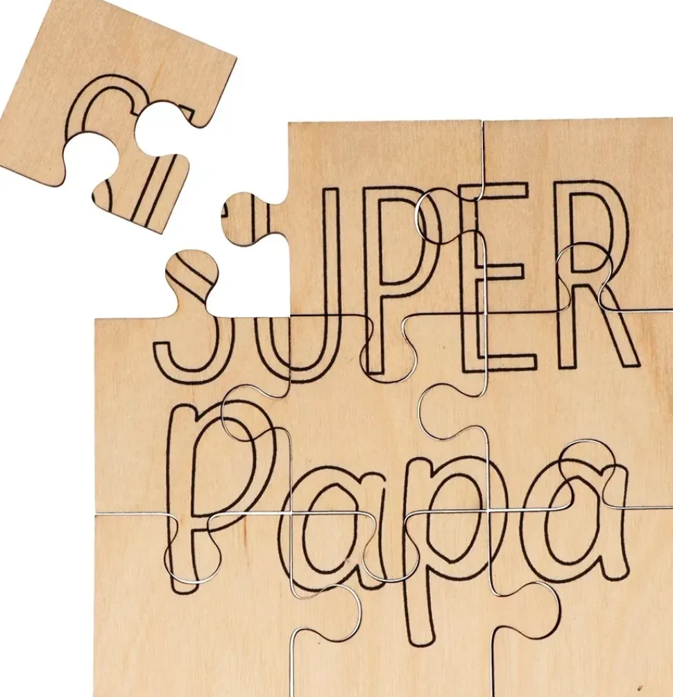 Puzzle De Madera Super Papa Artemio