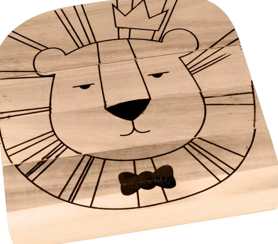 Puzzle Rompecabezas de Madera León Safari Artemio