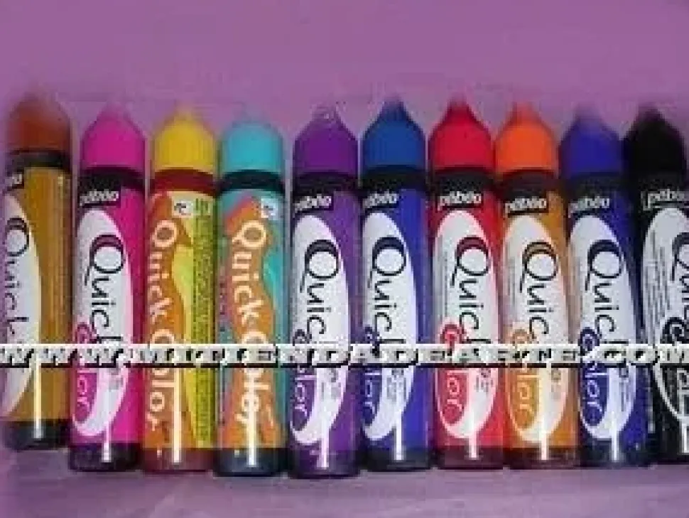 Quick Color Pebeo pintura de seda al microondas