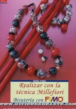 Realizar con la técnica Millefiori Bisutería con Fimo 04022