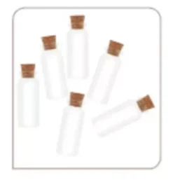 Recipiente de Cristal y Corcho On se Marie Artemio