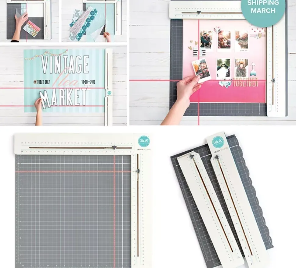 Regla Laser Square We R Memory Keepers