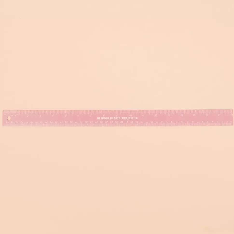 Regla Metálica 45cm (18") Craftelier