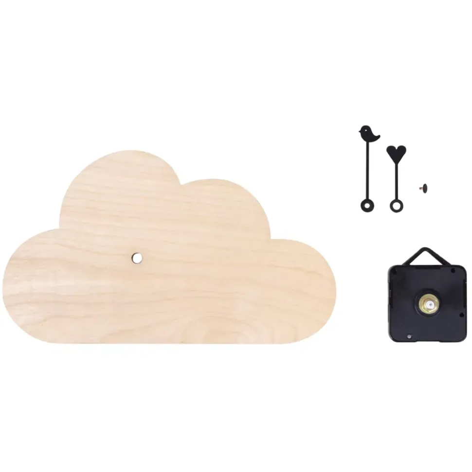 Reloj de Pared Madera Nube Rayher