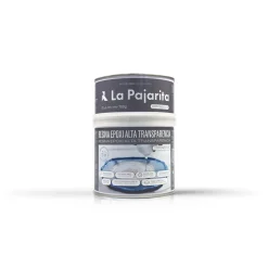 Resina dos componentes alta transparencia La Pajarita 700g