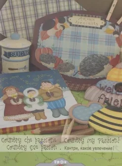 Revista pintura decorativa en madera Country que pasión