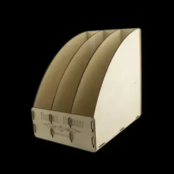 Revistero con tres divisiones para papeles