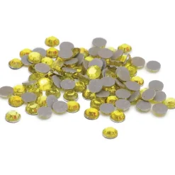 Rhinestones Citrine 5mm Silhouette