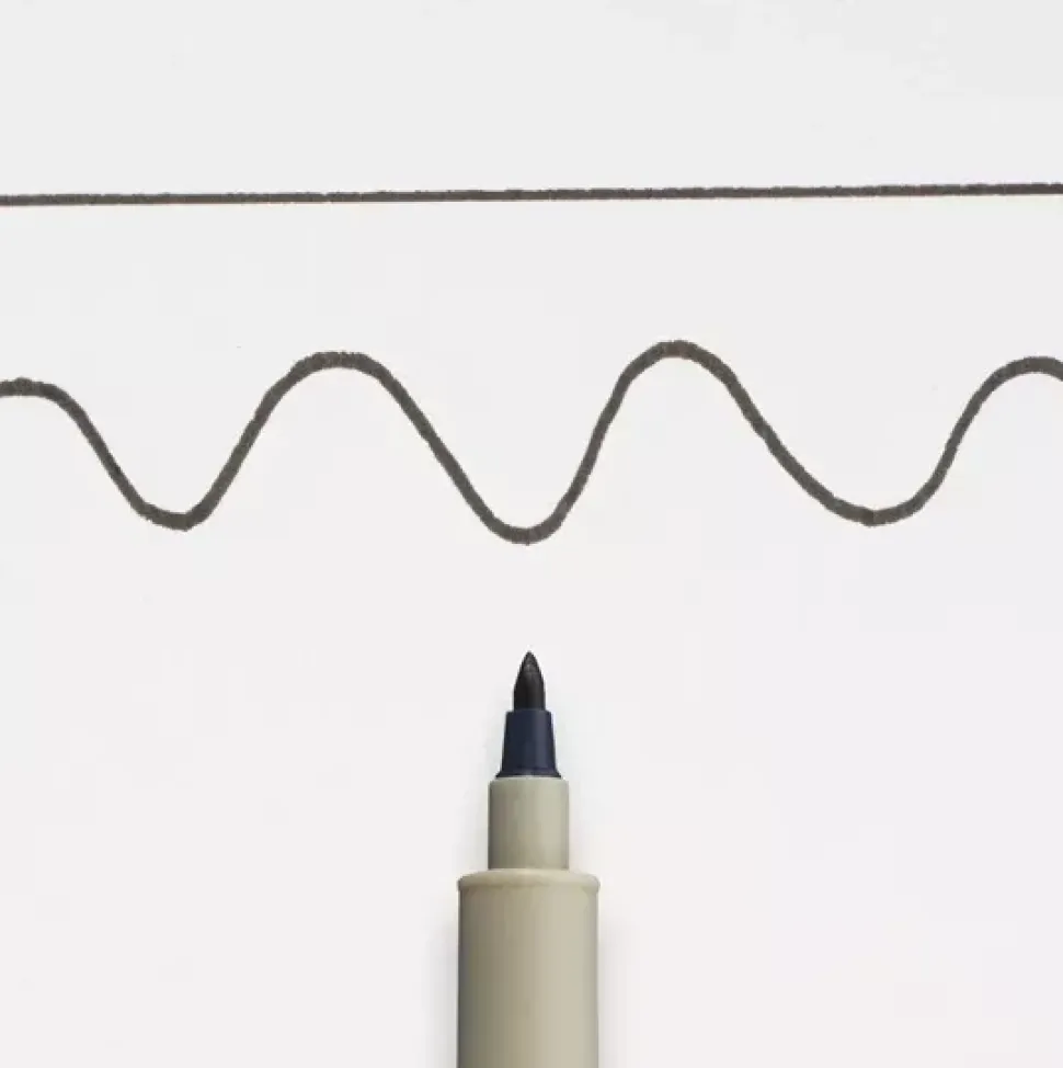 Rotulador calibrado Negro Sakura Pigma Graphic 01