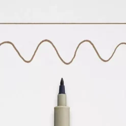 Rotulador calibrado Sepia Sakura Pigma Graphic 01