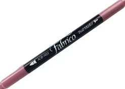 Rotulador Fabrico Dual Tip Ash Rose Tsukineko