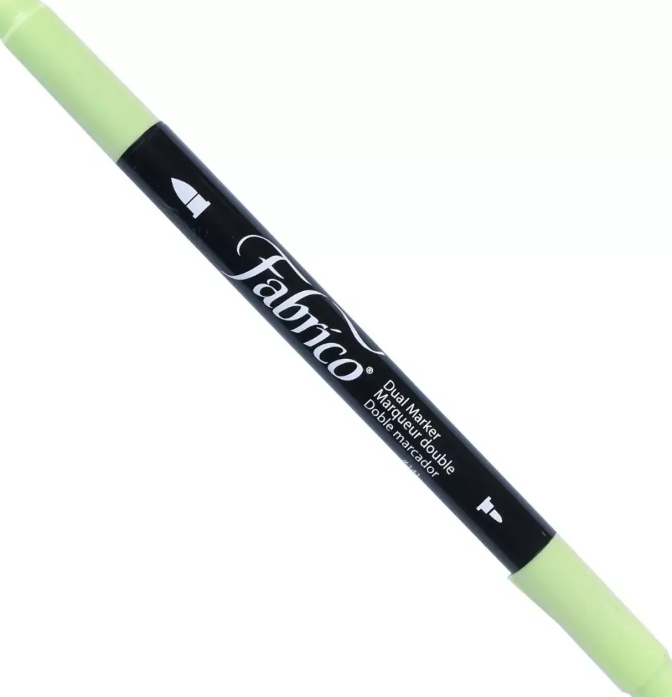 Rotulador Fabrico Dual Tip Kiwi Tsukineko