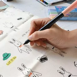 Rotulador Fabrico Dual Tip Kiwi Tsukineko