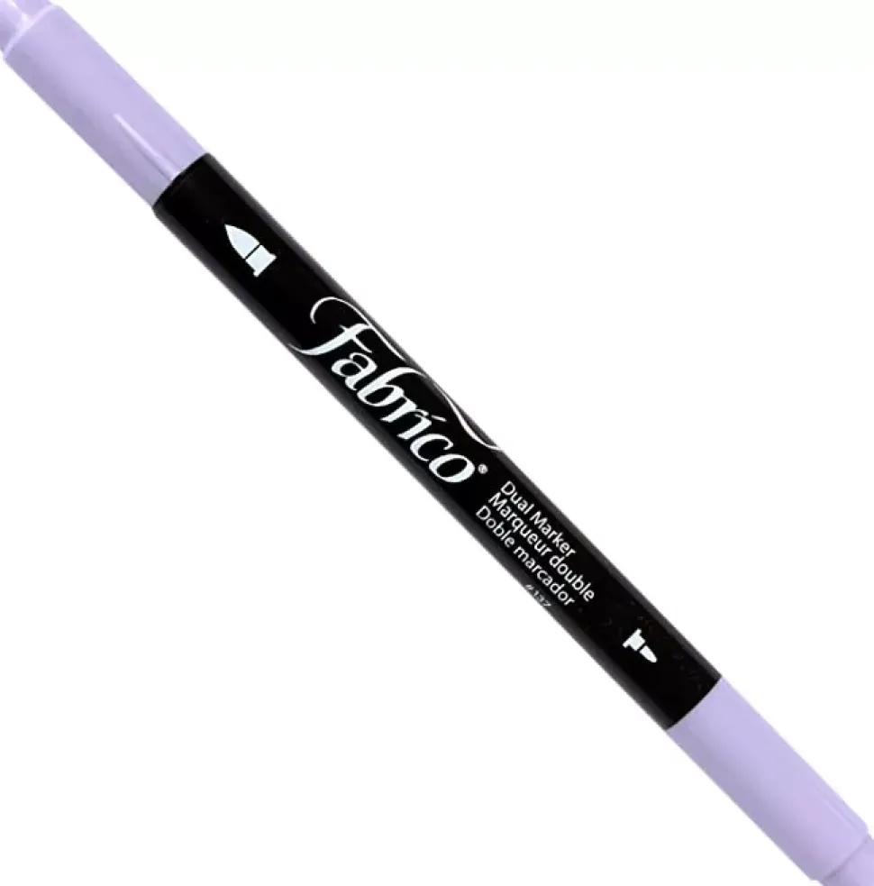 Rotulador Fabrico Dual Tip Pale Lilac Tsukineko