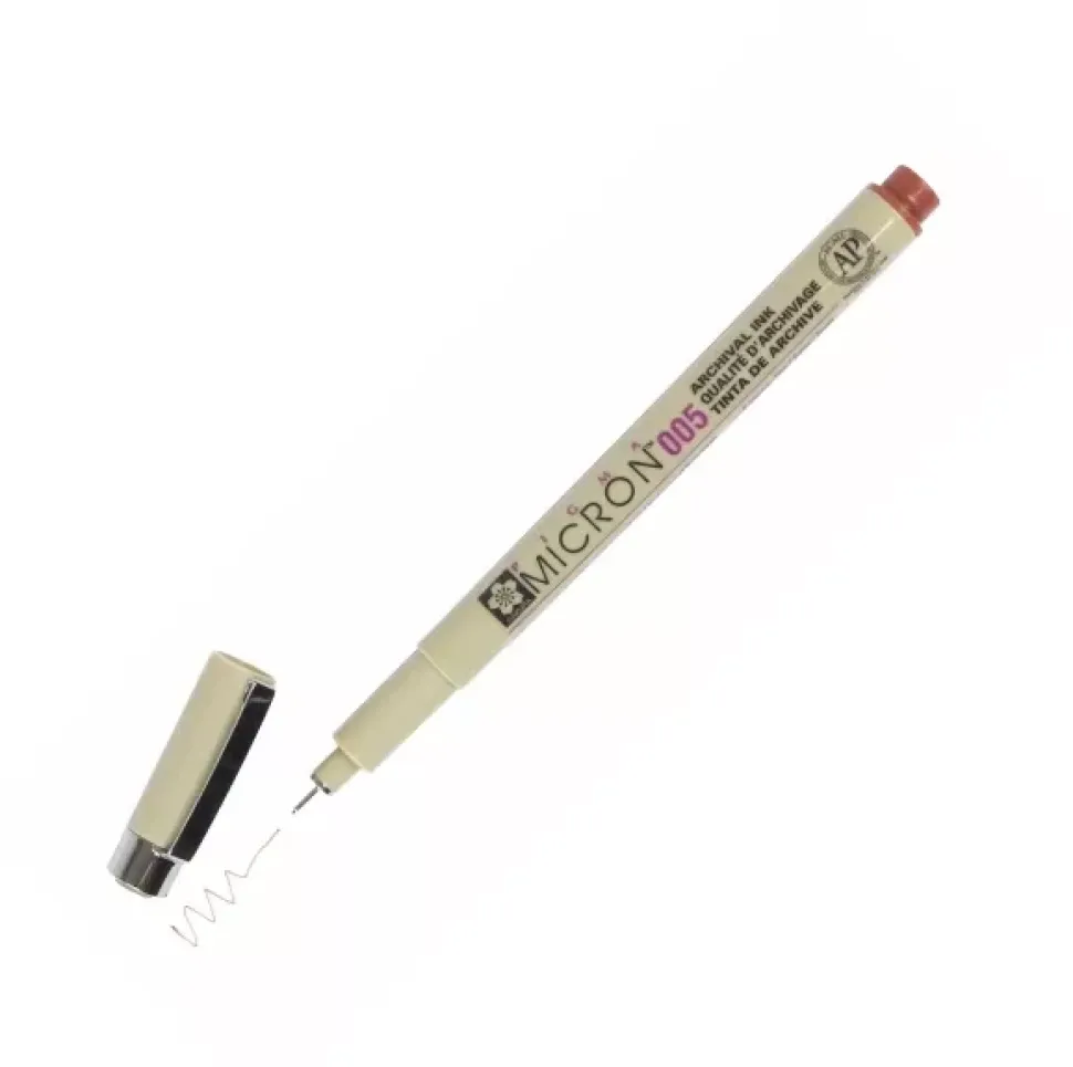 Rotulador Pardo 05 Pigma Micron Sakura 0.2mm