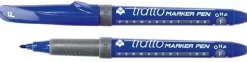 Rotulador permanente punta fina azul Tratto 0,6mm