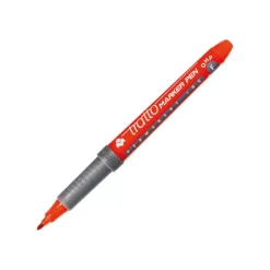 Rotulador permanente punta fina rojo Tratto 0,6mm