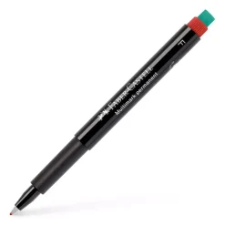 Rotulador Permanente Rojo Fino Multimark Faber-Castell