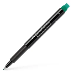 Rotulador Permanente Verde Fino Multimark Faber-Castell