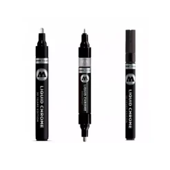 Rotulador plata cromado Liquid Chrome Molotow