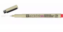 Rotulador Rojo 05 Pigma Micron Sakura 0.2mm