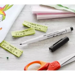 Rotulador Textil Negro Textile Marker Faber-Castell