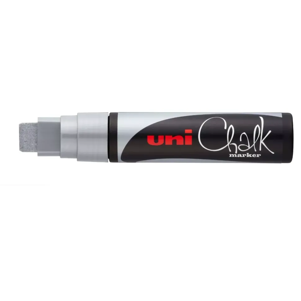Rotulador Uni Chalk Plata PWE17K Uni-Ball 15mm