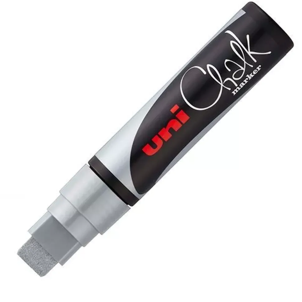 Rotulador Uni Chalk Plata PWE17K Uni-Ball 15mm
