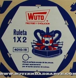 Ruleta-18 Kits Recortables Serigrafiados de Marquetería 4010-18