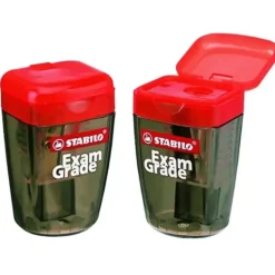 Sacapuntas con depósito STABILO Exam Grade