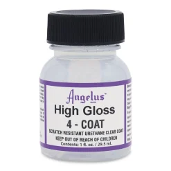 Sellador acabado para cuero brillo intenso 4-coat Angelus 29,5ml