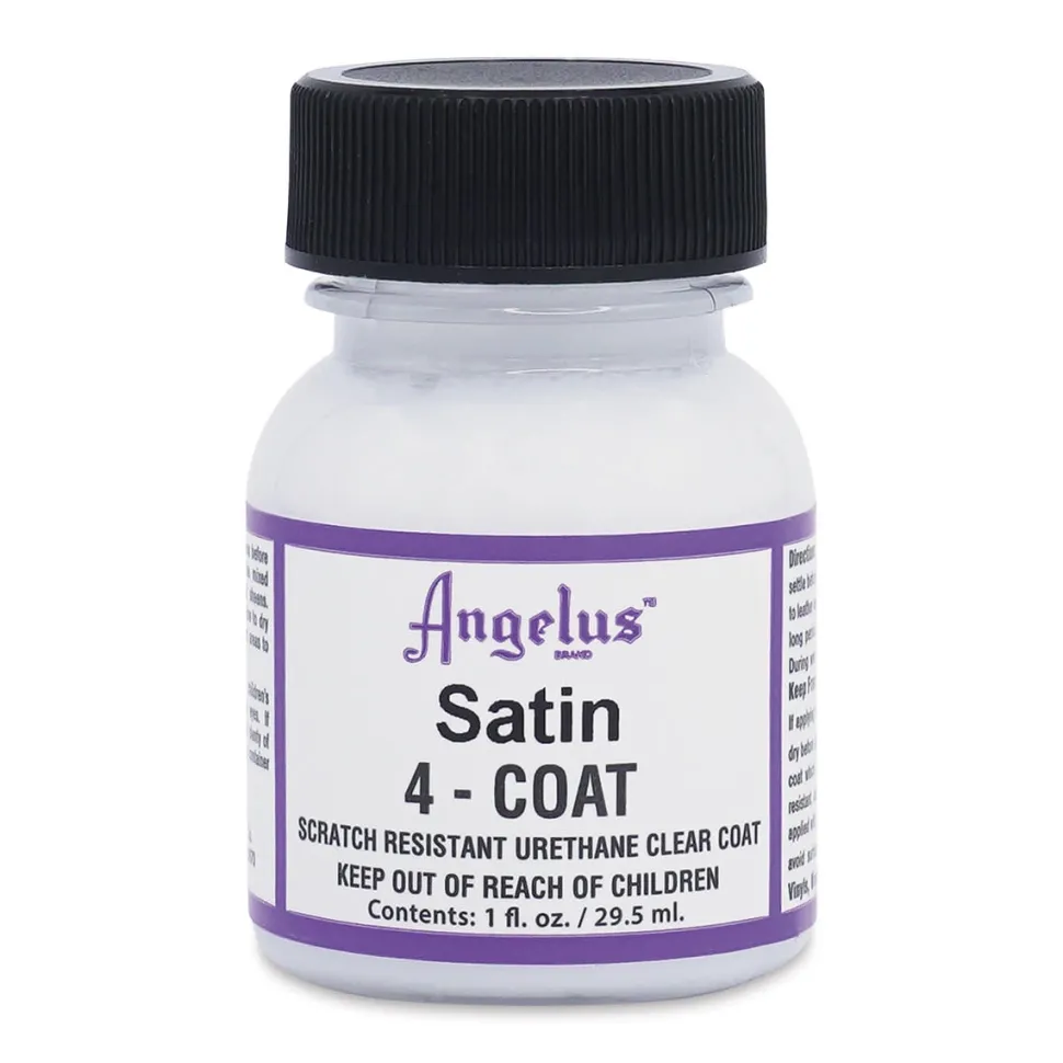 Sellador acabado para cuero satinado 4-coat Angelus 29,5ml