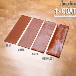 Sellador acabado para cuero satinado 4-coat Angelus 118ml