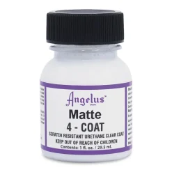 Sellador acabado para cuero mate 4-coat Angelus 29,5ml