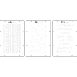Sellos + plantillas de stencil Possibilitarian Sizzix