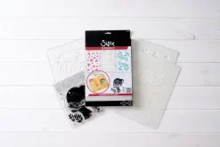 Sellos + plantillas de stencil Ikigai Sizzix