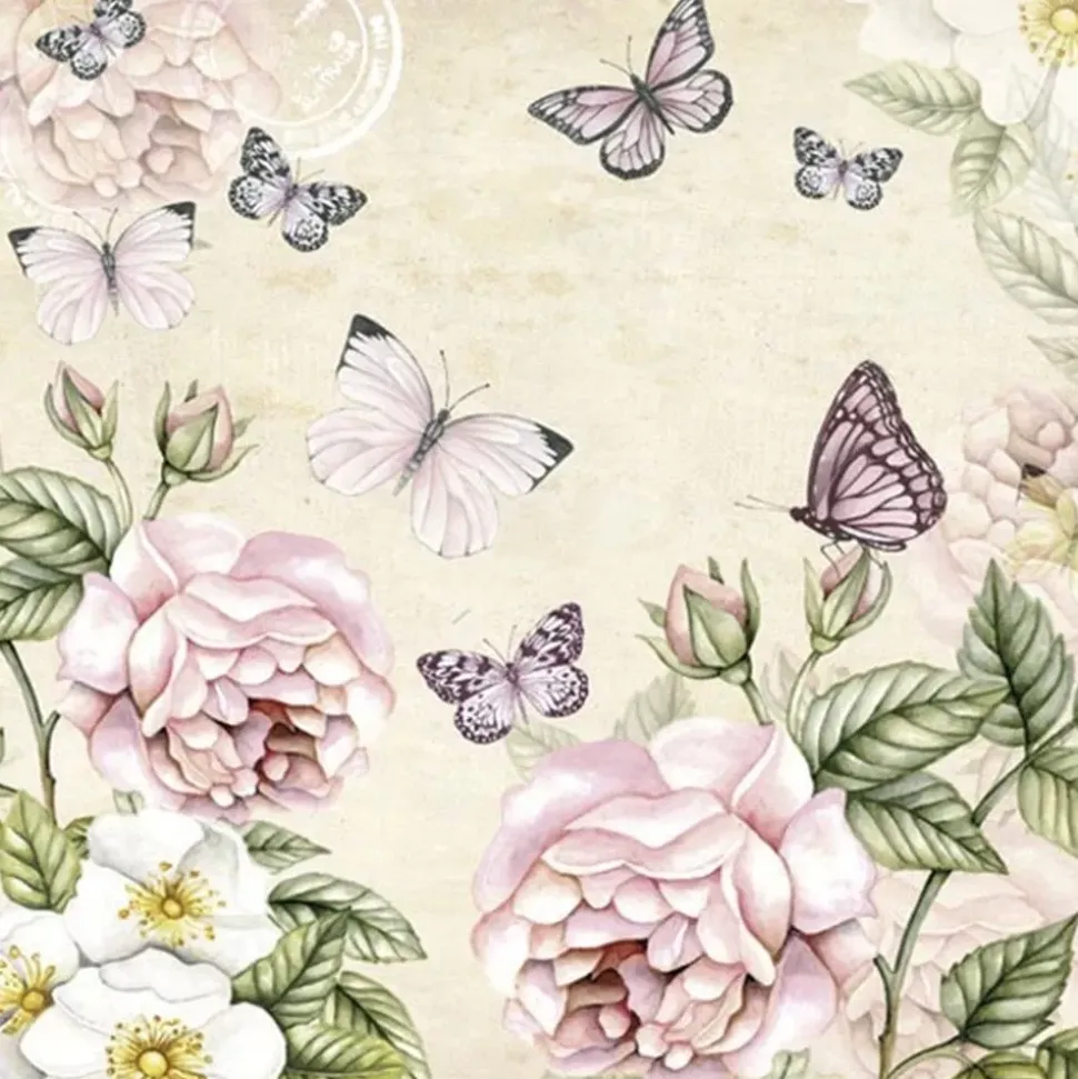 Servilletas Botanical Cream 33x33cm