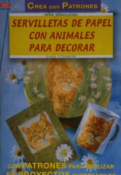 Servilletas de papel con animales para decorar 14002