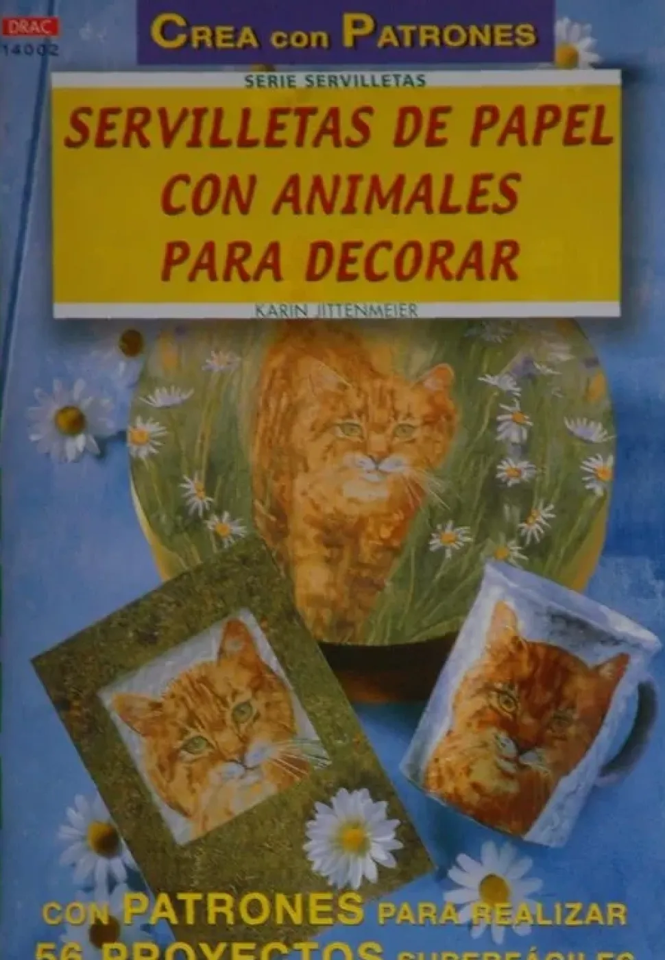 Servilletas de papel con animales para decorar 14002