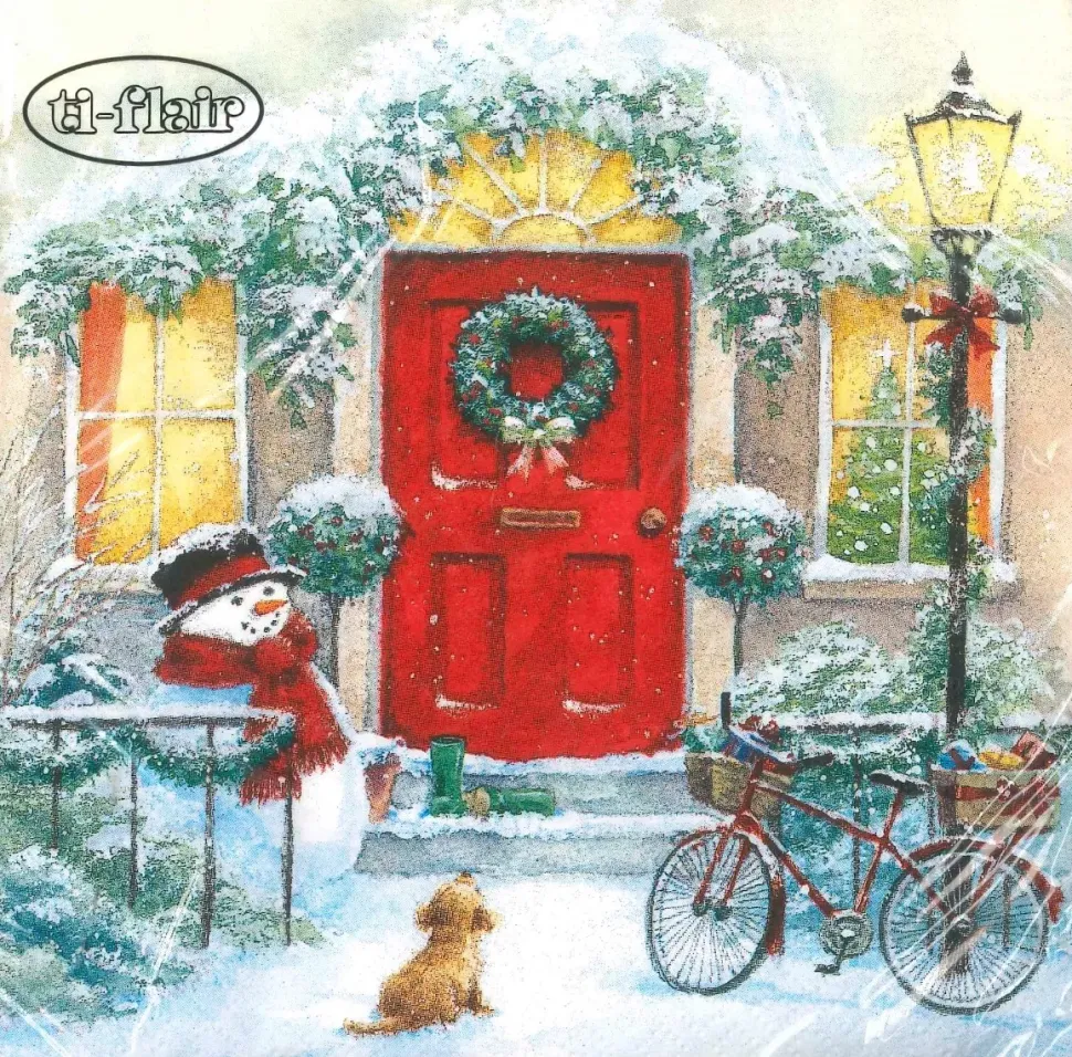 Servilletas de Papel Navidad Ambiente 33x33cm