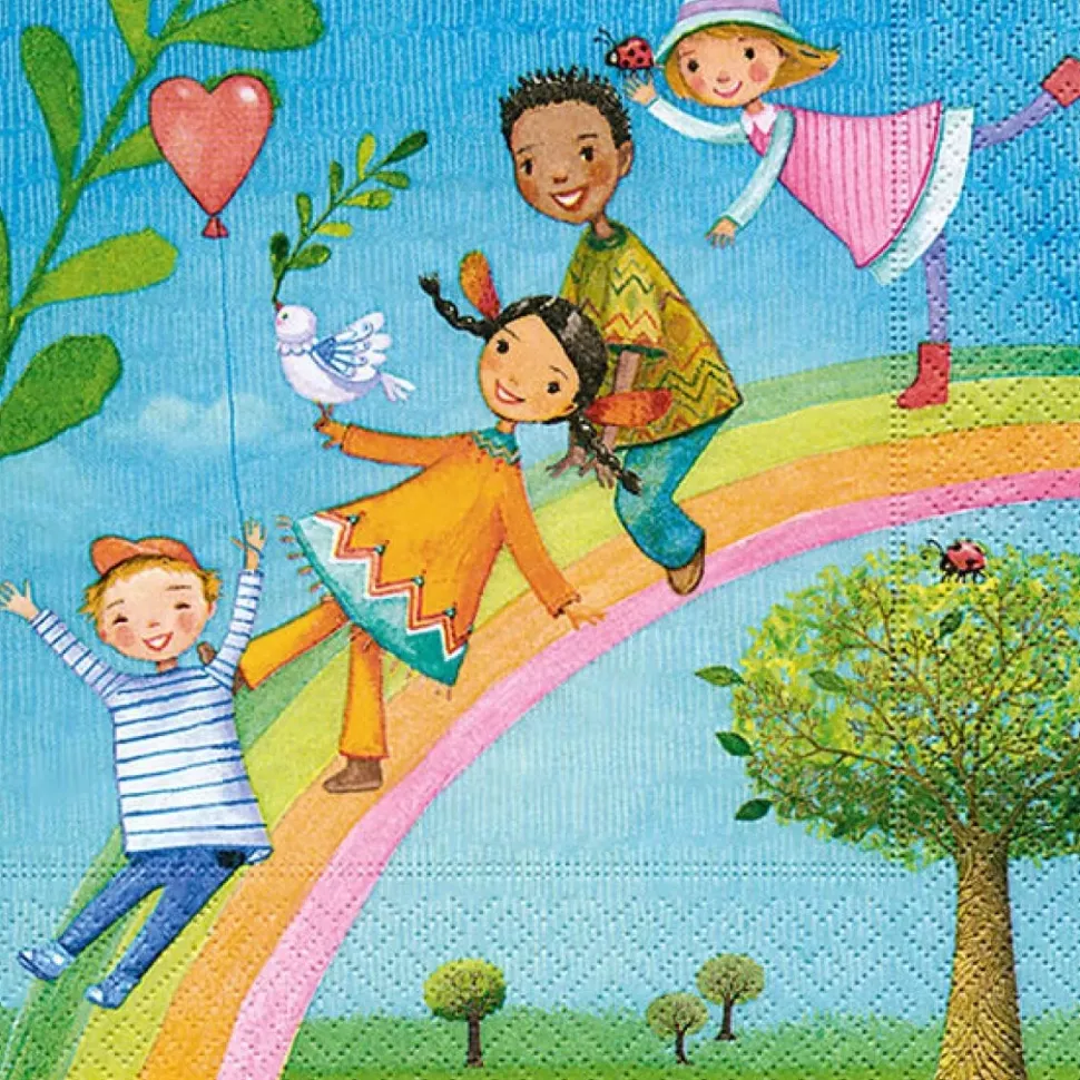 Servilletas de papel Niños 33x33cm