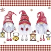 Servilletas Scandinavian Gnomes 33x33cm