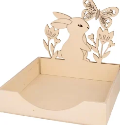 Servilletero de Madera Mariposa Artemio