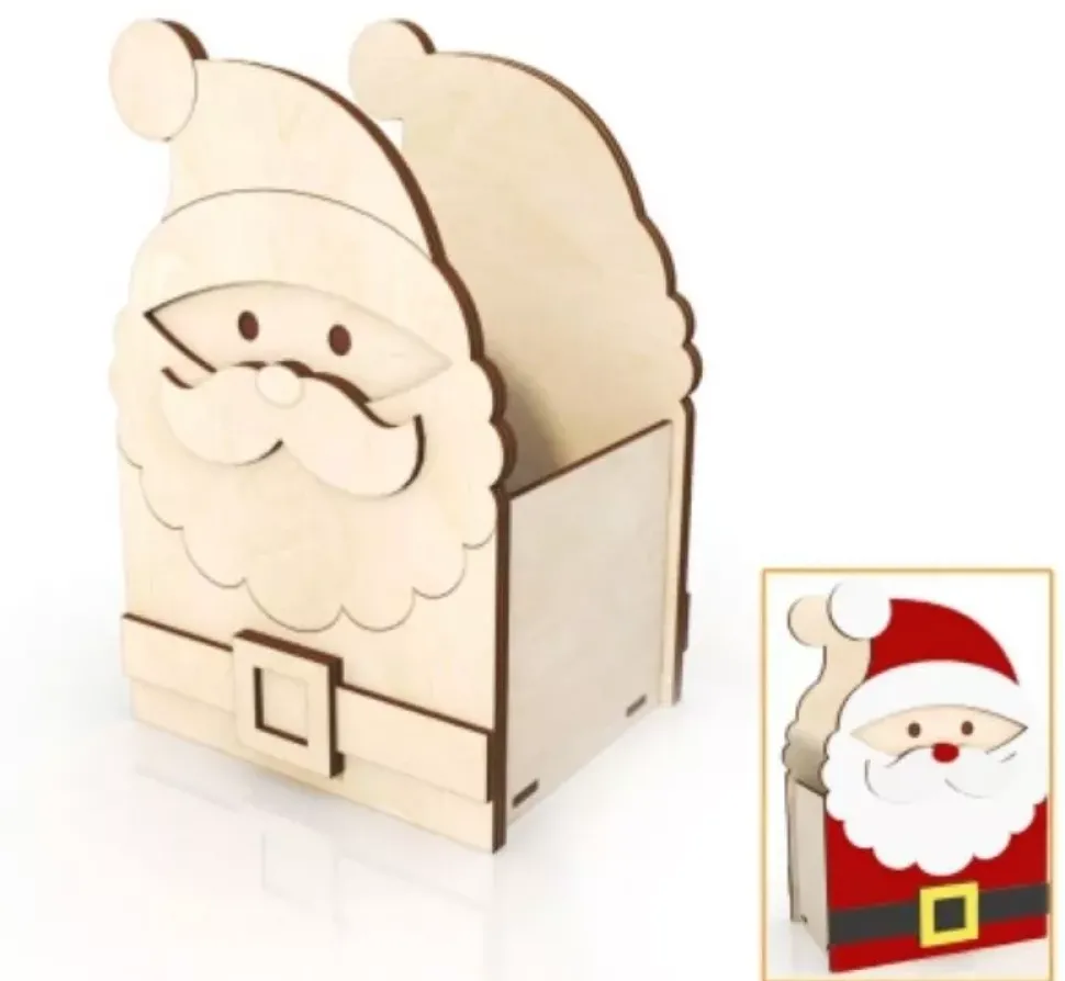 Servilletero Papá Noel Artiwood 20x10cm