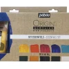 Set 10 acrílicos ecológicos Essentials Origin Pebeo 60ml