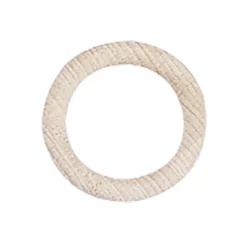 Set 4 Anillos de Madera Rayher 5,5cm