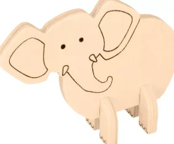 Set 12 Animales de Madera Safari Artemio