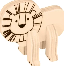 Set 12 Animales de Madera Safari Artemio