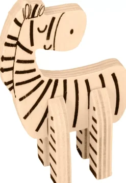 Set 12 Animales de Madera Safari Artemio