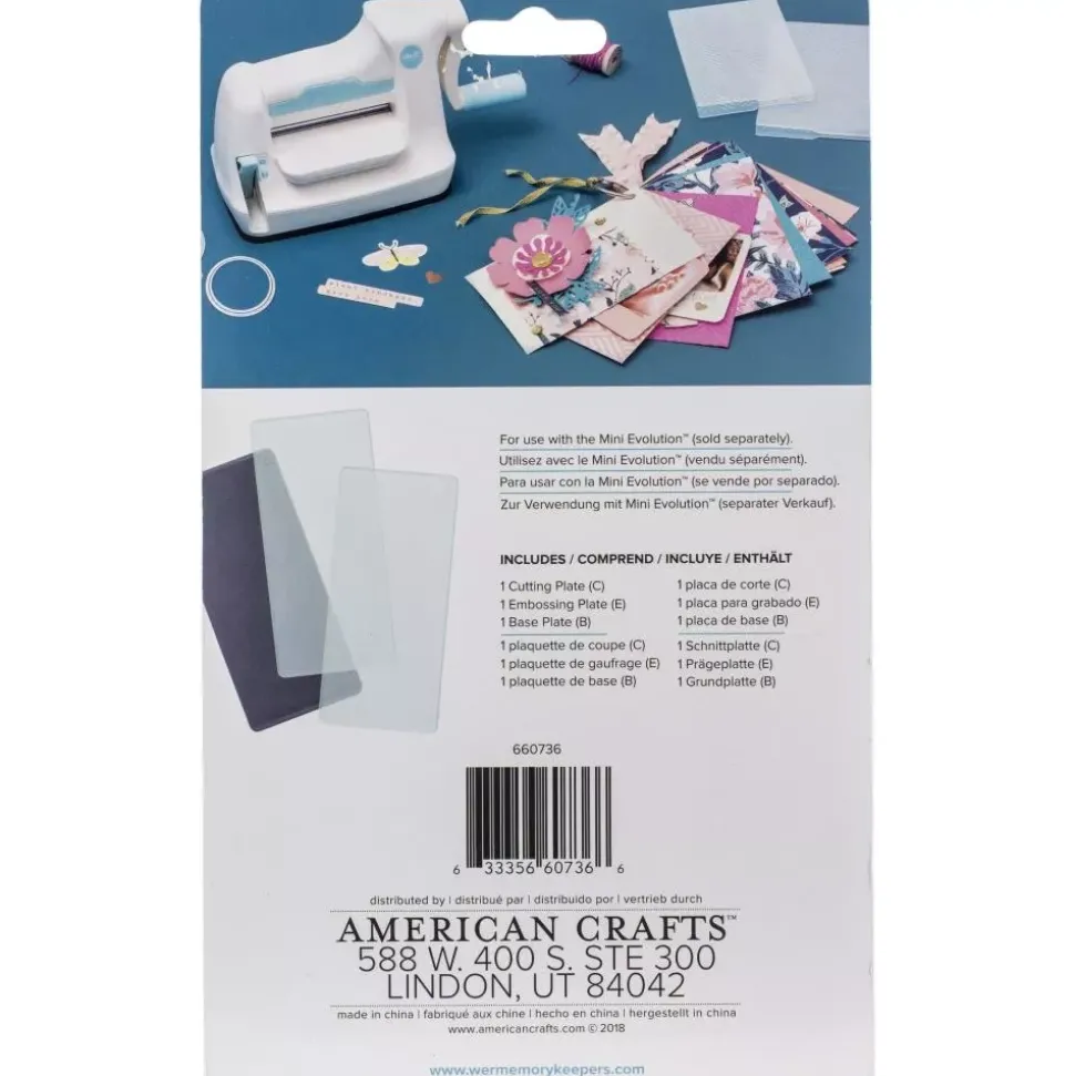 Set 3 Bases de Corte Mini Evolution We R Memory Keepers